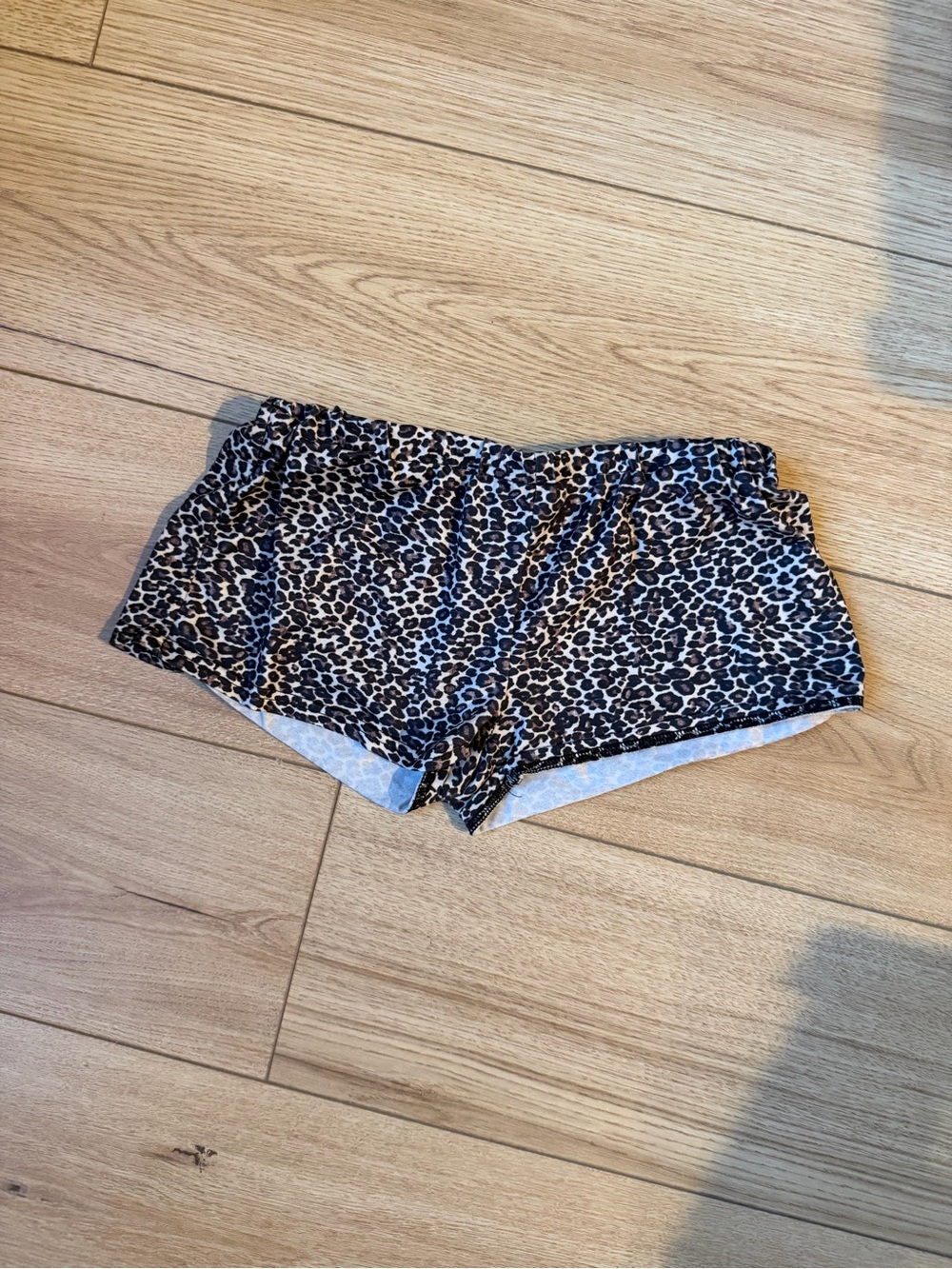 Leopard Print micro shorts